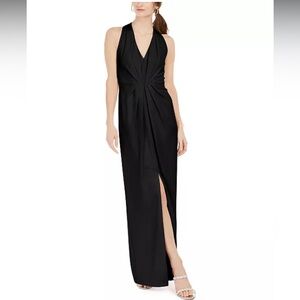 Adrianna Papell V-Neck Gown